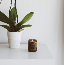 Load image into Gallery viewer, Smoke + Leather Candle | Amber Jar by Calyan Wax