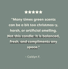 Load image into Gallery viewer, Evergreen + Eucalyptus Candle | Dignity Series by Calyan Wax