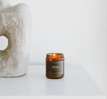 Load image into Gallery viewer, Smoke + Leather Candle | Amber Jar by Calyan Wax
