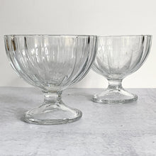 Load image into Gallery viewer, Glass Sundae Cups | Short | Set of 2