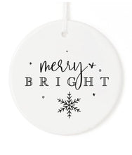 Load image into Gallery viewer, Merry + Bright | Porcelain Ornament