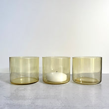 Load image into Gallery viewer, Arylide Yellow | Glass Candle Holder