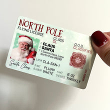 Load image into Gallery viewer, Santa's Lost Flying License