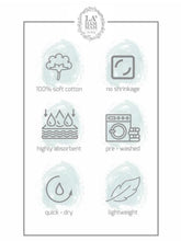 Load image into Gallery viewer, La'Hammam Shiran Turkish Cotton Peshtemal | Gray