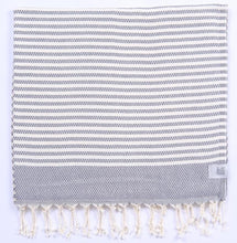 Load image into Gallery viewer, La'Hammam Shiran Turkish Cotton Peshtemal | Gray