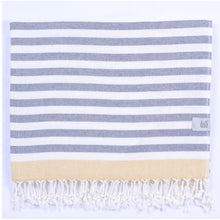 Load image into Gallery viewer, La'Hammam Magnolia Turkish Cotton Peshtemal | Yellow