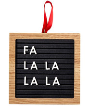 Load image into Gallery viewer, Letterboard Ornament