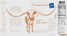 Load image into Gallery viewer, ¡El Meteoro! Pablo&#39;s Smoky Rojo | Hot Sauce
(12 oz)
