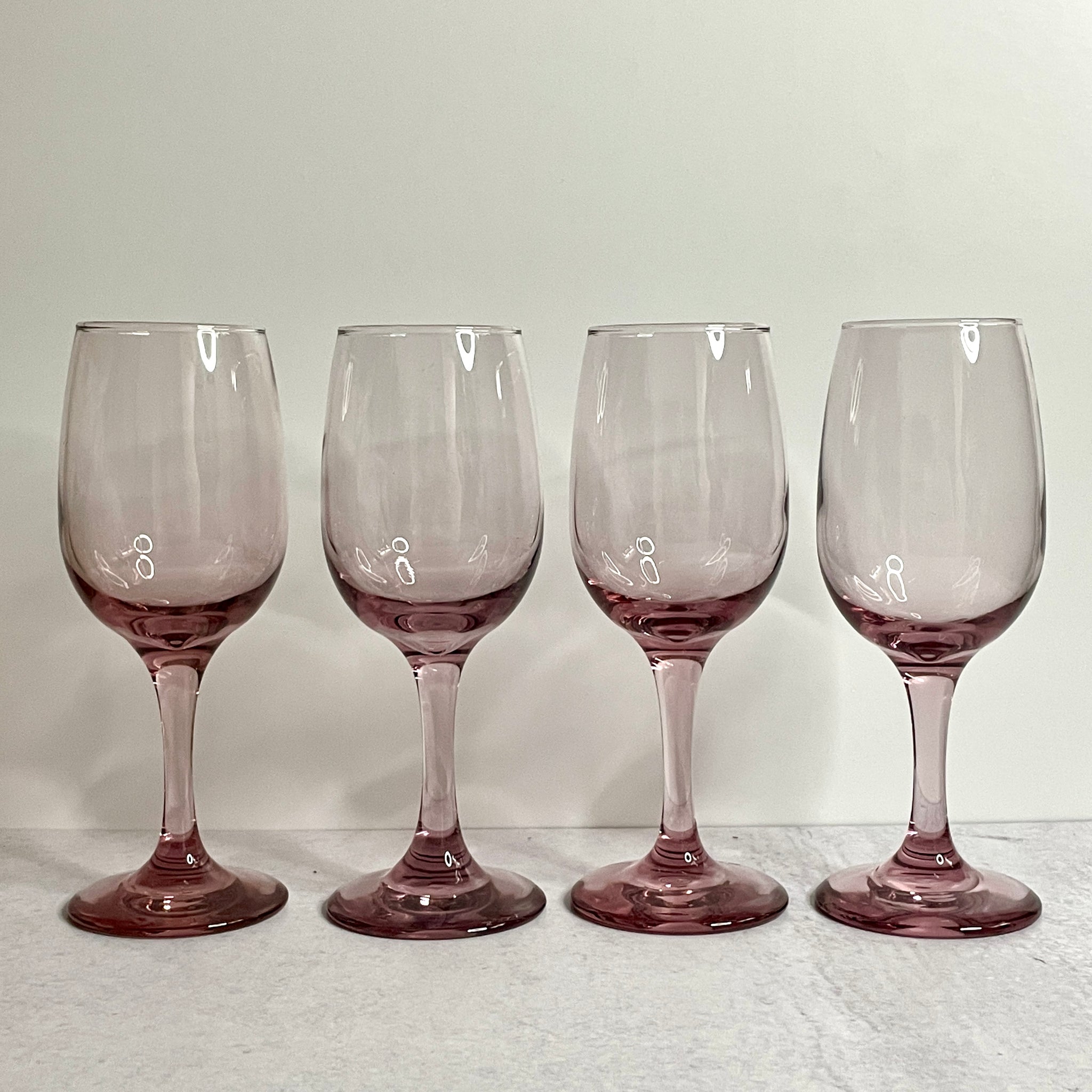 amethyst wine glasses Royal Amethyst Wine Glasses