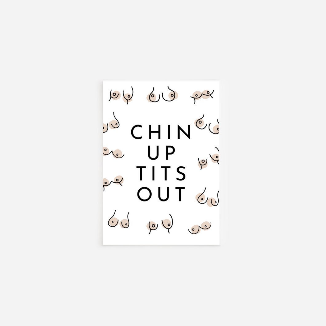 Chin Up | Greeting Card
