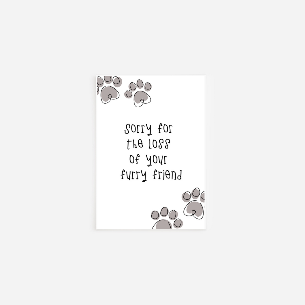 Furry Friend | Sympathy Card