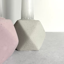 Load image into Gallery viewer, Geometric Concrete Taper Candle Holder
